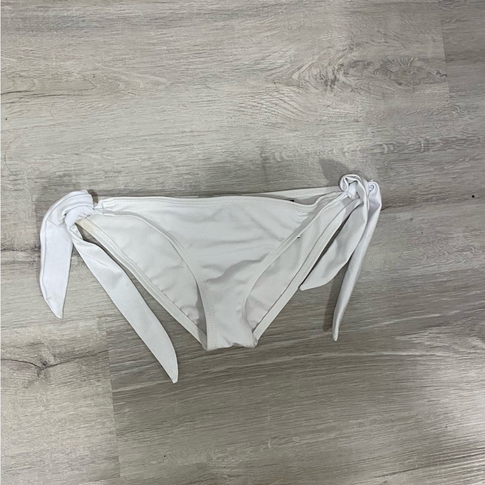 Wildfox White Side Tie Bikini Bottoms